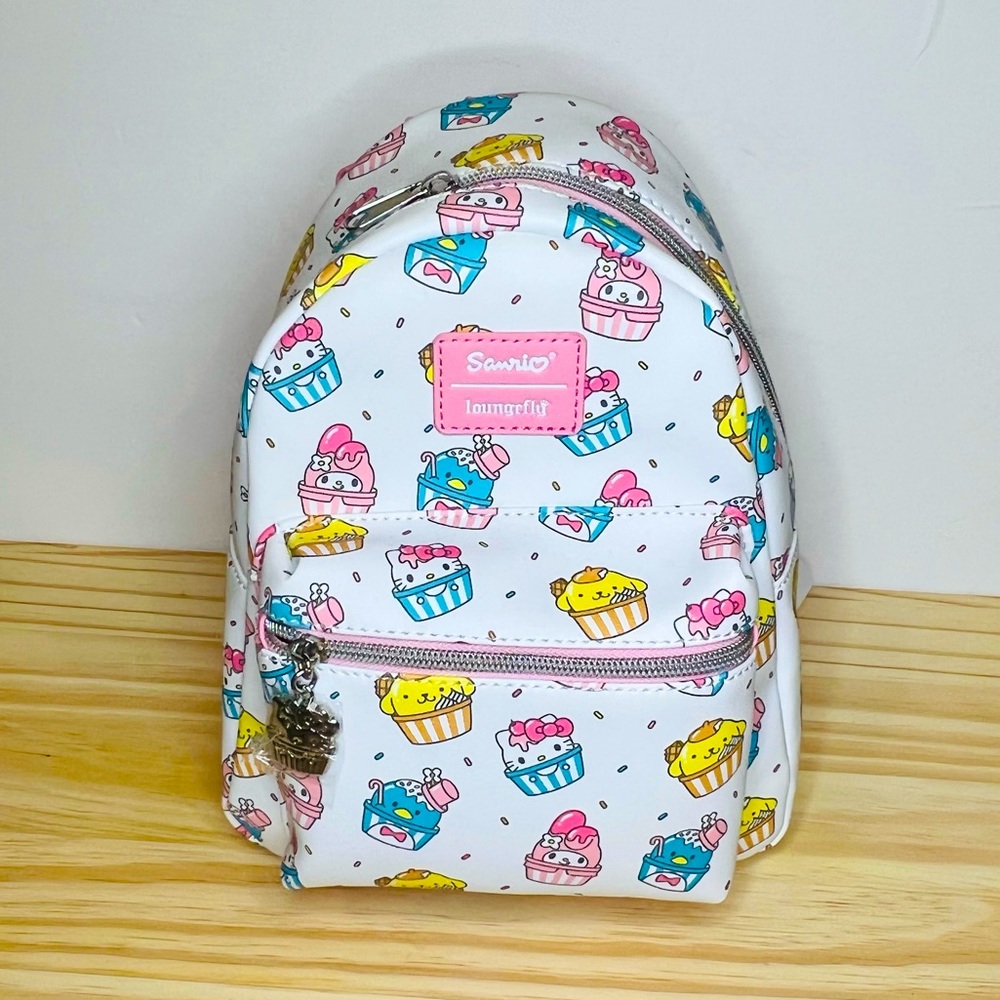 Loungefly Sanrio Hello Kitty & Friends Mini Backpack My Melody Tuxedo Sam Pompom